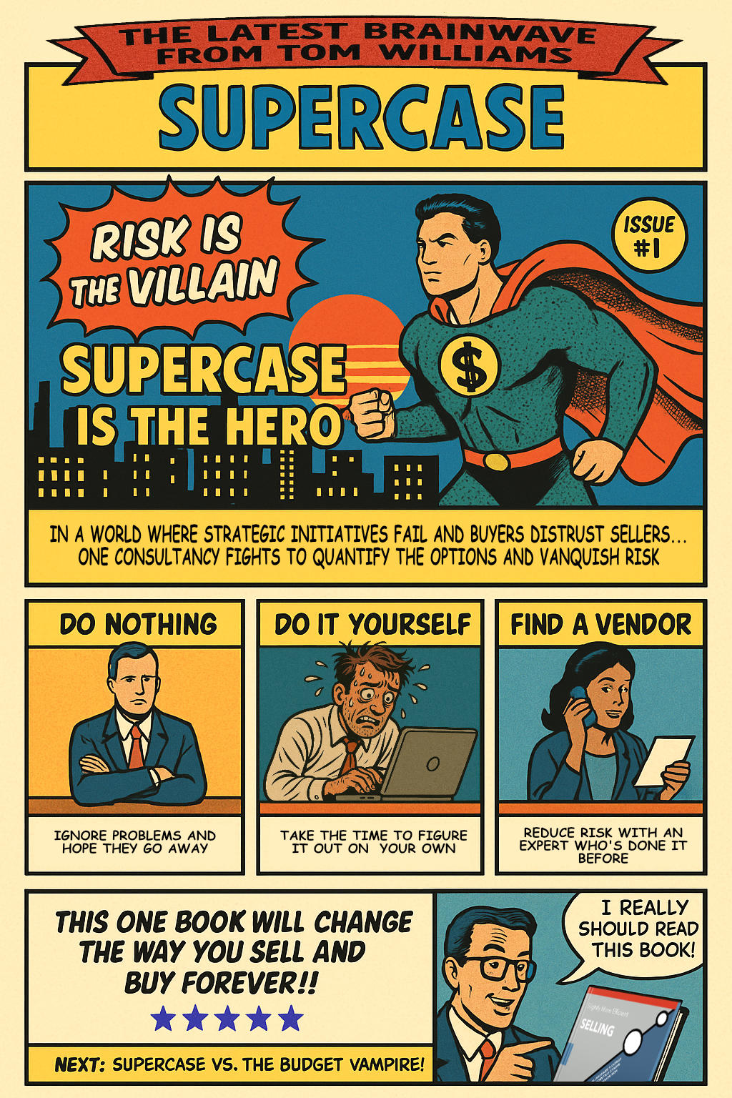 Full Supercase comic layout